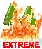Chandler Burning Index: EXTREME