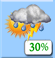 This Afternoon: A slight chance of showers and thunderstorms before 5pm, then a chance of showers and thunderstorms. Mostly sunny, with a high near 66. Northwest wind around 6 mph. Chance of precipitation is 30%. This Afternoon: Slight Chance Showers And Thunderstorms
